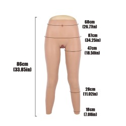 Penetrable Vagina Wearable Ankle-Length Pant