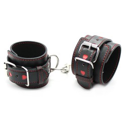 Heart Decorated Bondage Cuffs