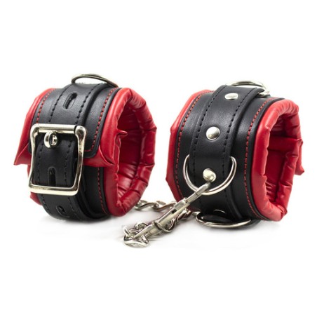 Deluxe Lockable Leather Wrist / Ankle Cuffs