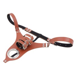 Strict Leather Harness With 4 Penile Straps