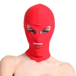 Fetish Fantasy Spandex 3 Hole Hood