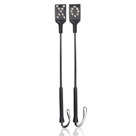 Spiked Riding Crop Paddle Slapper