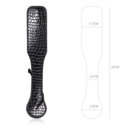 Spanking Fun Alligator Sheepski Paddle