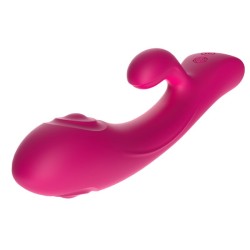 Bunny &amp; Clyde Dual Stimulator Duo-pulse Vibrator