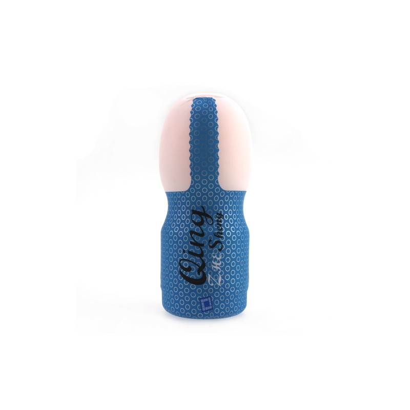 Qing Series Pocket Masturbation Oral - Blue