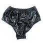 Faux Leather Latex Masturbation Vibration Penis Panties