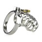 Metal Male CB Restraint device Penis Chastity Cage