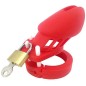 Silicone CB6000s Chastity Devices In Pink/Green/White/Flesh/Red