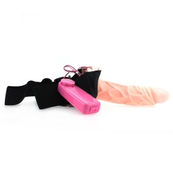 Strap On Vibrating Penis Extension For Male