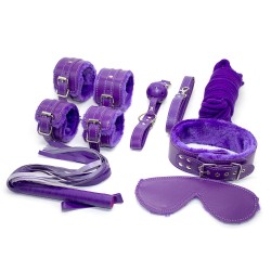 senior plush sm bondage kit 7 pcs