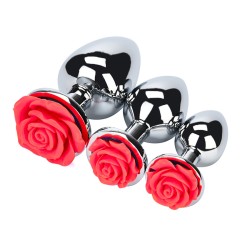 Flower Stainless Steel Butt Plug