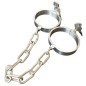 Plug Key Steel Wrist/Ankle Cuffs