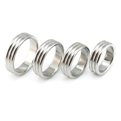 Echo Stainless Steel Cock Ring
