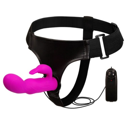 Ultra Harness Silicone Strap On Vibrator