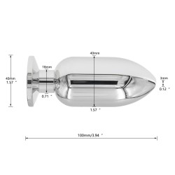 Master Series Magnus Extreme Stainless Steel Enema Tip