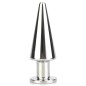 Master Series Steel Pinnacle Large Anal Plug