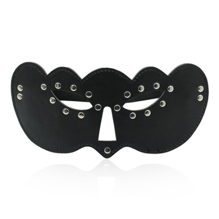 Black Bandit Mask with elastic webbing