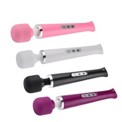 Rechargeable Magic Wand Massager - 10 Speeds