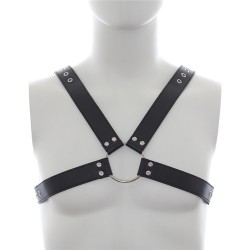 Deluxe Leather Chest Harness