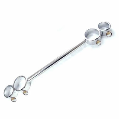 Unisex Heavy Duty Stainless Steel Wrist-Ankle Spreaders