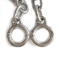 Stainless Steel Toe Cuffs With Chain