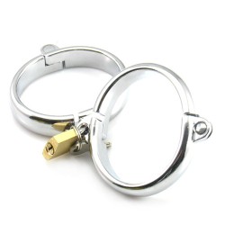 Chrome Wrist / Ankle Cuffs with Lock