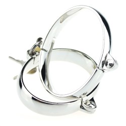 Chrome Wrist / Ankle Cuffs with Lock