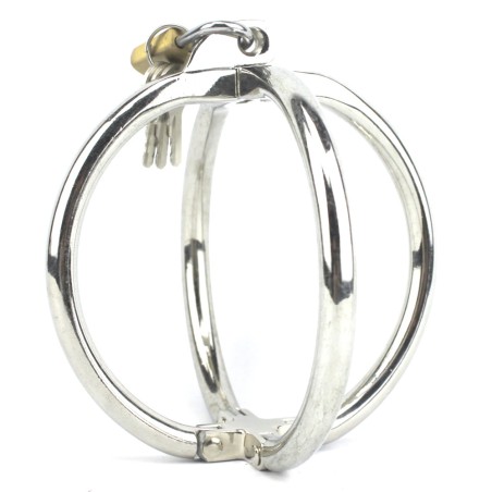 Ellipse Stainless Steel Cross Cuffs