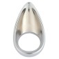 Chrome Plated Teardrop Cock Ring