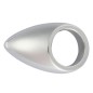 Chrome Plated Teardrop Cock Ring