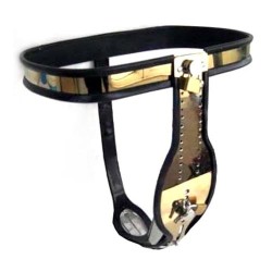 T Stainless Steel Premium Male Chastity Belt