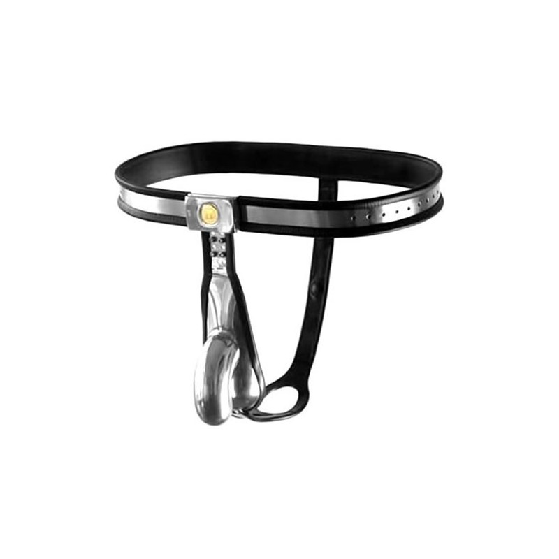 Male Chastity Belt with Cock Cage