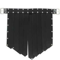 Men's Faux Leather Chest Shorts Bondage