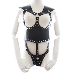 Bondage Body Suit G-string Harness Teddy