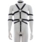 Fetish Full Body Harness With Double Cuffs