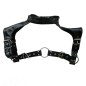 Neck Collar Body Harness Leather Straps