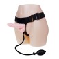 Ultra Inflatable Elastic Harness Dildo