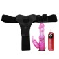 ULTRA Harness Rabbit Dildo