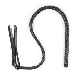 Full Black PVC Bondage Whip