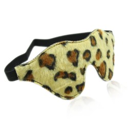 Fur Leopard Blindfold