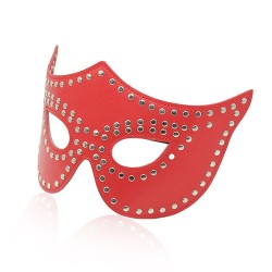 Eye Mask with Rivets Detail