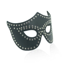 Eye Mask with Rivets Detail