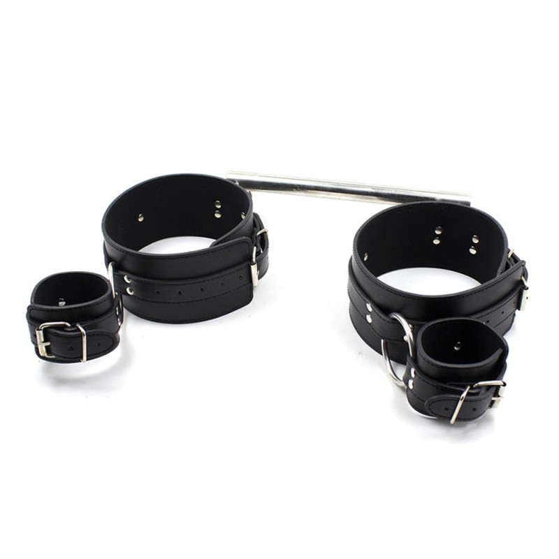 Wrist and Leg Cuffs with a Steel Bar