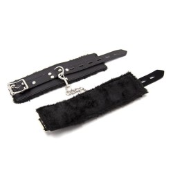 Black Premium Fur Lined Bracelet