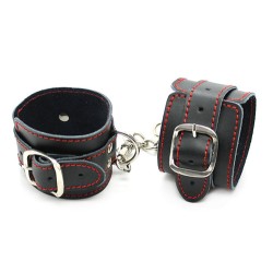 Pin Buckle Red Line Handcuffs / Shackle