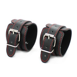 Pin Buckle Red Line Handcuffs / Shackle