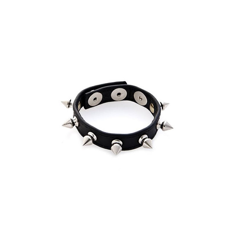 Premium Spiked Leather Cock Ring