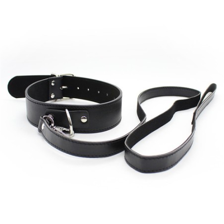 Fur Lined Collar with Leash