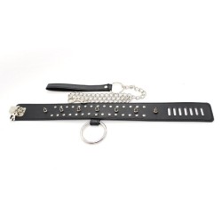 O Ring Neck Collar with Spikes