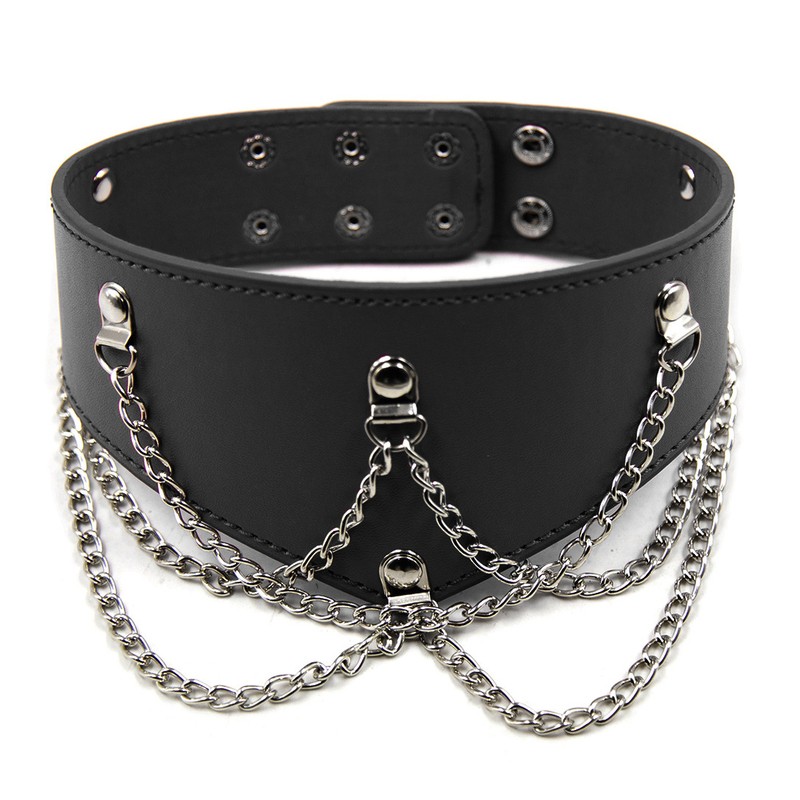 Iron Chain Neck Collar